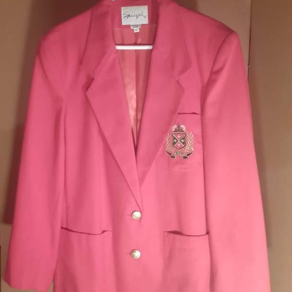 Eite Jacket Members Only Style with Emblem